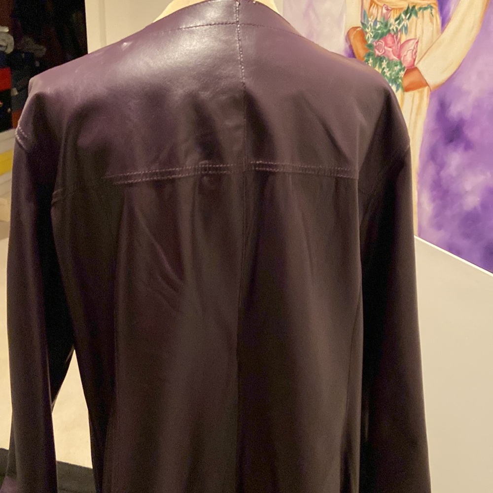 Reversible Leather Jacket - image 5